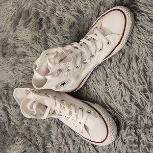Converse Chuck Taylor All Star White High Top Shoes